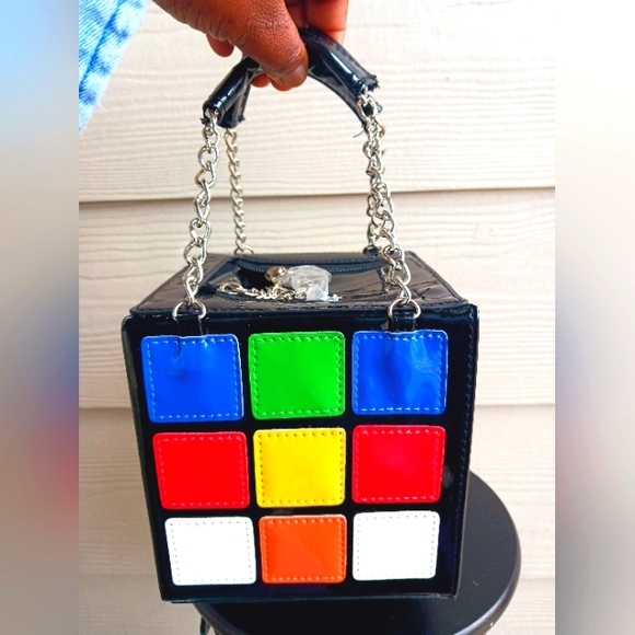 Handbags - Rubix cube Novelty bag